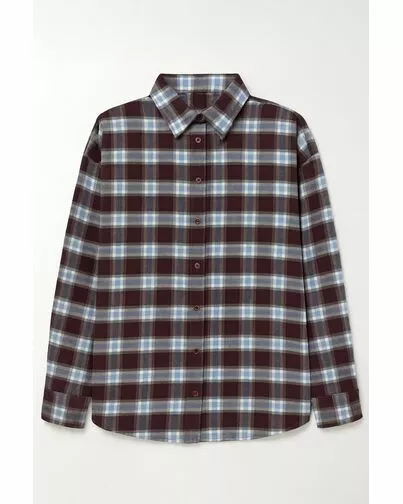 Женская рубашка фланелевая из хлопка-9029 от byME 