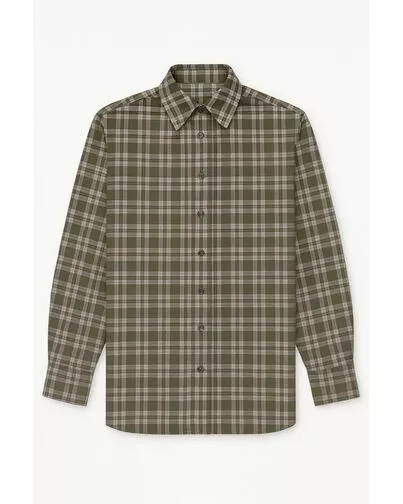 Женская рубашка фланелевая из хлопка-9030 от byME 