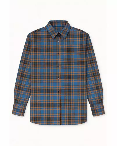 Женская рубашка фланелевая из хлопка-9031 от byME 