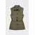 Жилет женский изо льна темно-зеленый -LW-155006 от LW 