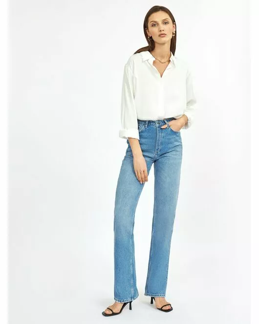 Джинсы женские голубые от byME 