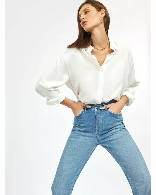 Джинсы женские голубые от byME 