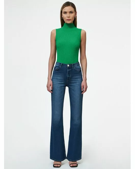 Джинсы женские темно-синие от ByME 