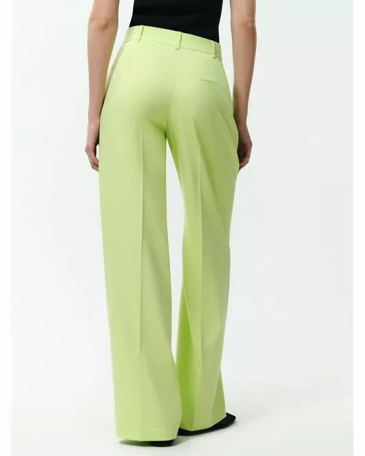 Широкие брюки с защипами от byME 