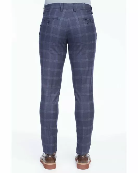 Брюки мужские хлопковые № 017-21-13 Темно-синий 13  от Bawer 