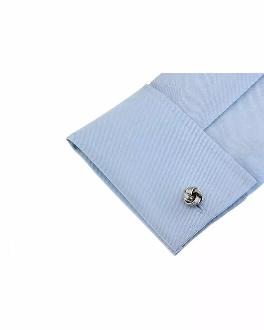 Запонки узелки металлические - 55813 от  