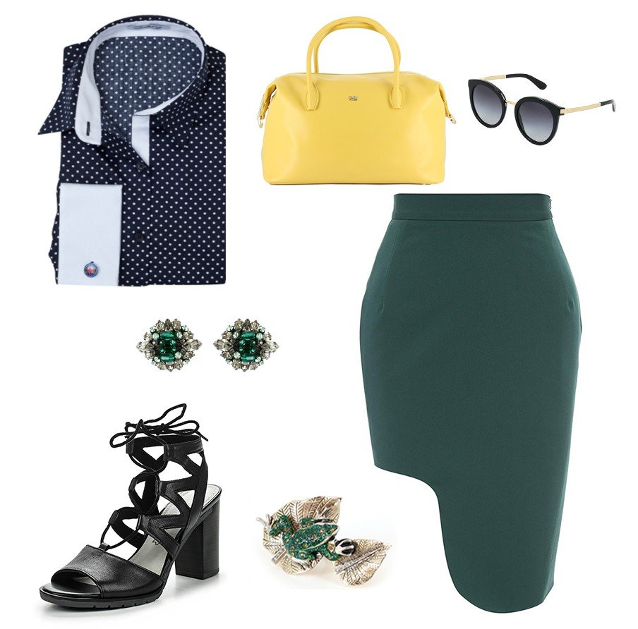 ​  Геометрия с яркими акцентами