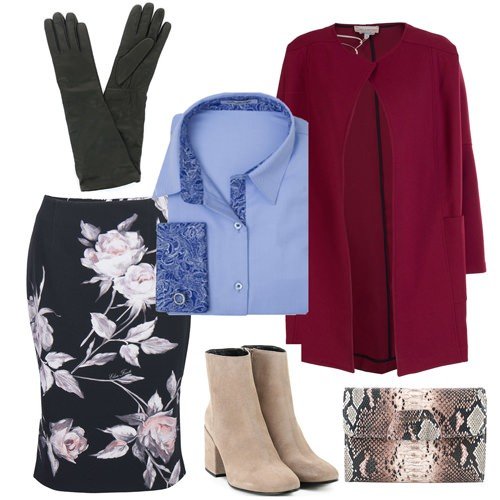 ​Благородный винный оттенок