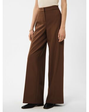 Брюки женские широкие прямые цвет карамель от byME 