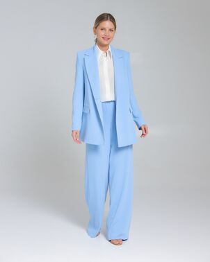 Жакет женский однобортный голубой BLUE  -1365-827 от SHN 