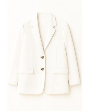 Жакет  бежевый изо льна-32303 от  