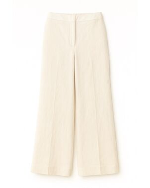 Брюки льняные цвет экрю-135043 от LW 