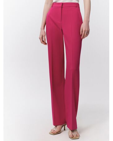 Женские классические брюки со стрелками ярко-розовые от ByME 