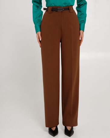Женские брюки коричневые 02272 от ByME 