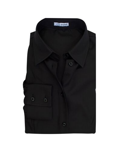 Женская рубашка боди черная - 8151 от byME 