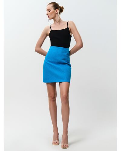 Юбка-мини на молнии от byME 