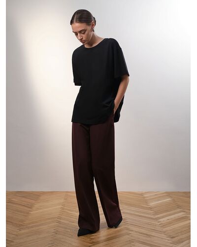 Джоггеры из костюмной ткани от Calista 