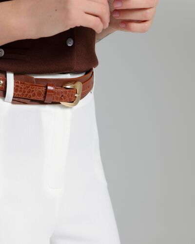 Брюки женские белые-5324-308 от SHN 