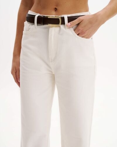 Женские джинсы белые-32273 от  