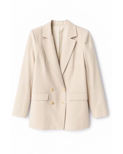 Жакет  бежевый из лиоцелла -J1-1002 от byME 