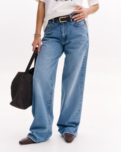 Джинсы женские синие-32193 от  