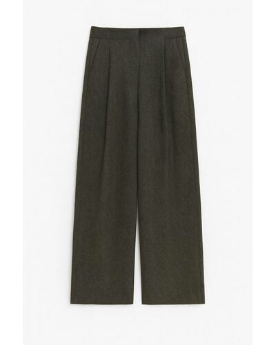 Брюки темно серые из шерсти-5313 от  