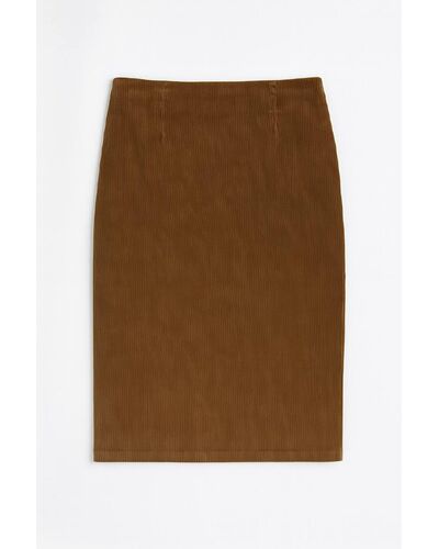 Женская юбка  в коричневом цвете MS5825 от  