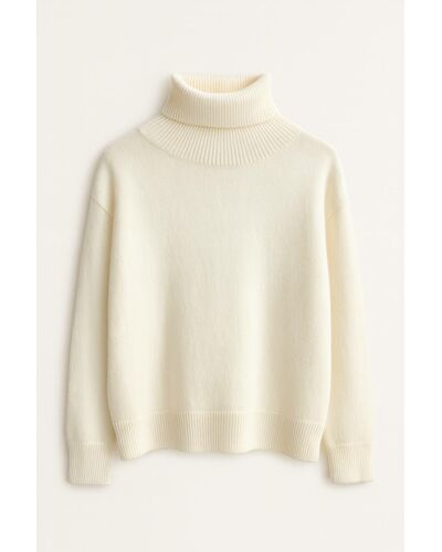 Джемпер  молочный  из шерсти -LWWN-615008 от LW 