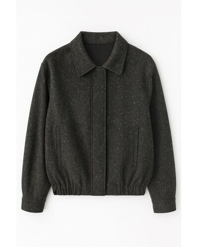 Жакет женский цвет антрацит-MS5121 от  