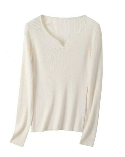 Джемпер из мериноса 30WS825-white от byME 