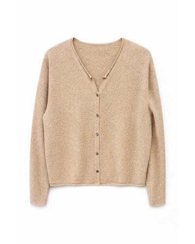 Кардиган из кашемира бежевый-82023 от byME 