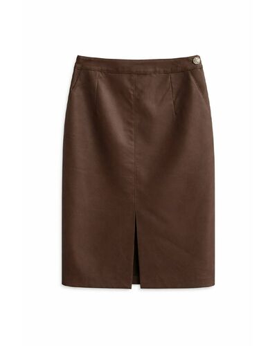 Юбка коричневая-MS5805 от  