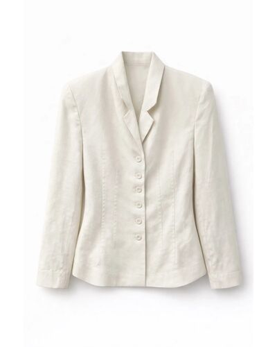 Жакет женский VANILA однобортный на пуговицах приталенный с поясом от  