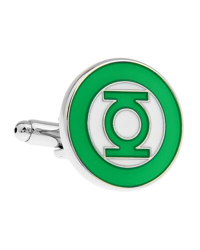 Запонки зеленый фонарь - 10048 от  