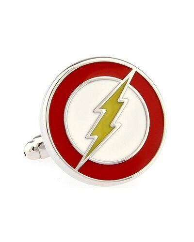 Запонки эмблема Человек-молния - 10049 от  