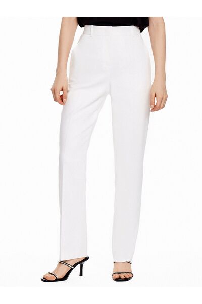 Брюки зауженные женские экрю CA-0-31400211-171 от byME 