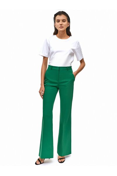 Брюки женские зелёные - CA-2-39905_50013-009 от byME 