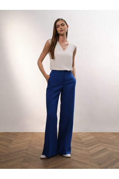 Женские синие брюки от byME 