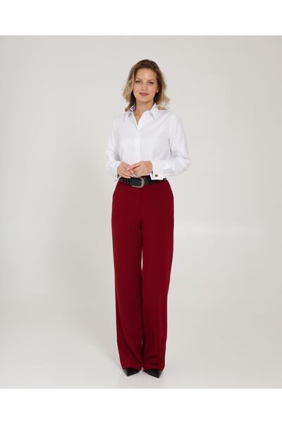 Жеские брюки бордовые 5423-239 от byME 