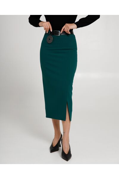 Женская юбка 9206-239 GREEN от byME 