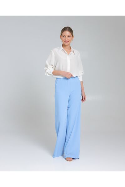 Брюки женские голубые 5367-827 BLUE от SHN 