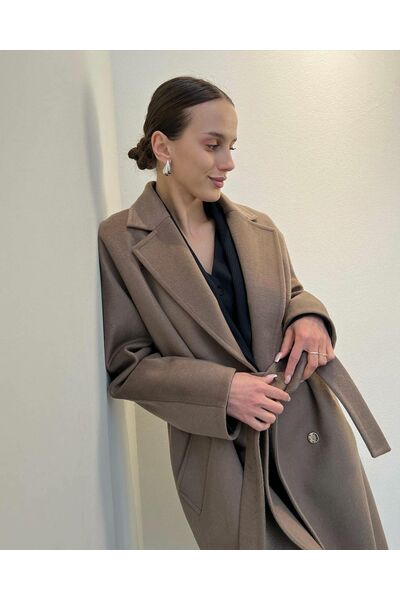 Пальто S1919 Ворс цвет пекан от Doroteya 