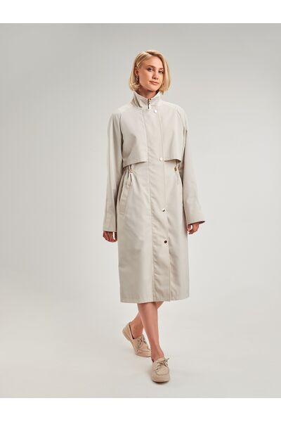 Тренч-парка S036 Brigitte цвет брюле от Doroteya 