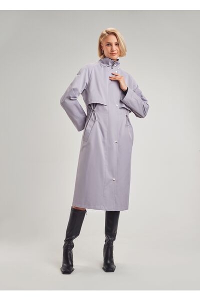 Тренч-парка S036 Brigitte цвет айсберг от Doroteya 