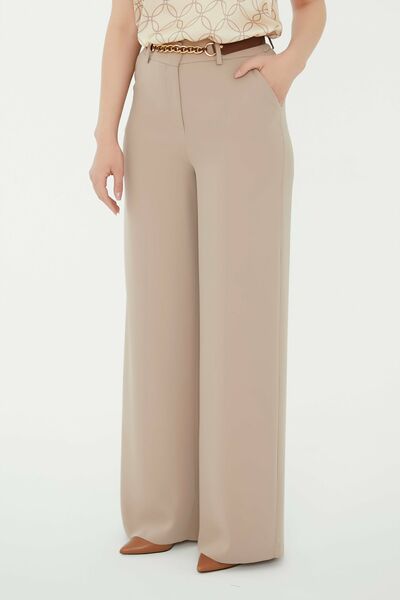 Брюки женские бежевые-5367-827 BEIGE от SHN 