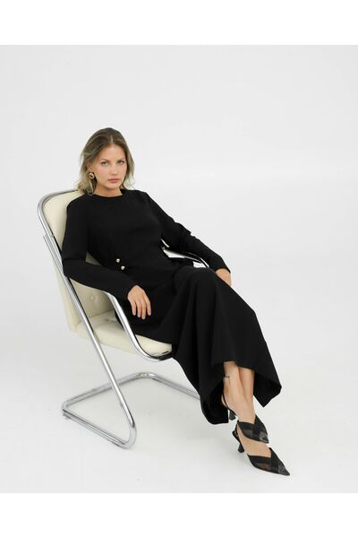 Платье черное - 025057 от LW 