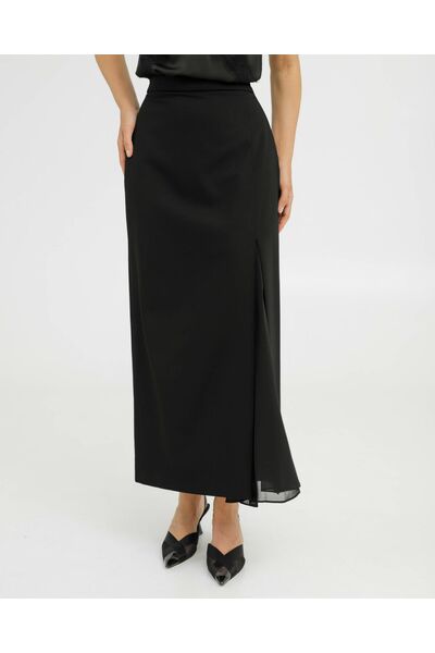 Юбка цвет черный - 035047 от LW 