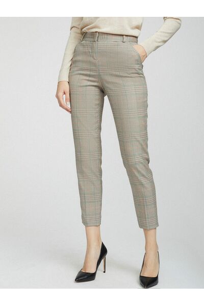 Брюки в крупную клетку от byME 