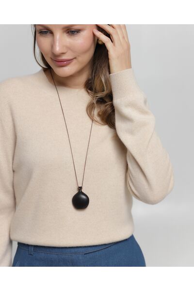 Джемпер из кашемира бежевый от byME 