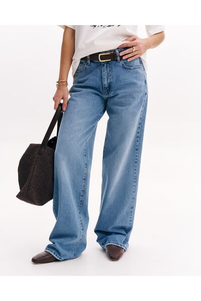 Джинсы женские синие-32193 от  